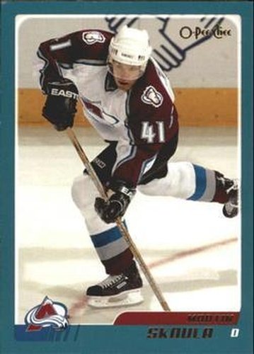 #141 Martin Skoula - Colorado Avalanche - 2003-04 O-Pee-Chee Hockey