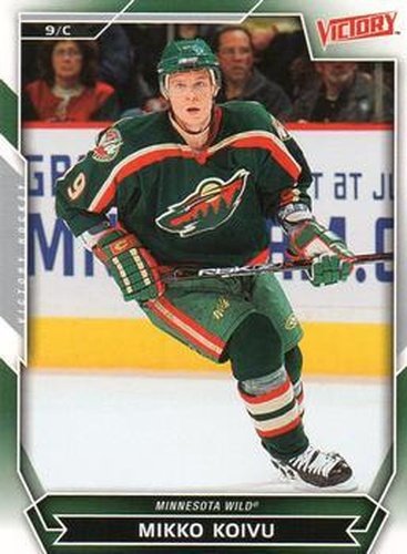 #141 Mikko Koivu - Minnesota Wild - 2007-08 Upper Deck Victory Hockey