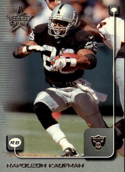 #141 Napoleon Kaufman - Oakland Raiders - 1999 Leaf Rookies & Stars Football