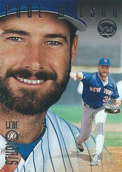 #141 Paul Wilson - New York Mets - 1996 Studio Baseball
