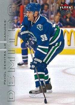 #141 Pavol Demitra - Vancouver Canucks - 2009-10 Ultra Hockey