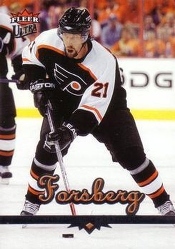 #141 Peter Forsberg - Philadelphia Flyers - 2005-06 Ultra Hockey