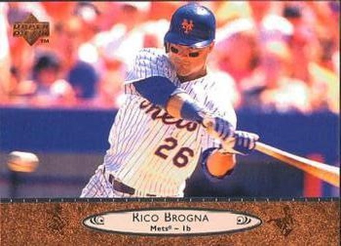 #141 Rico Brogna - New York Mets - 1996 Upper Deck Baseball