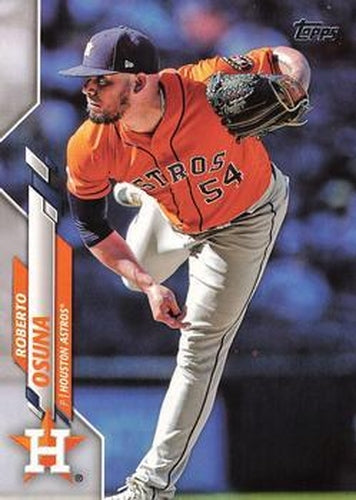 #141 Roberto Osuna - Houston Astros - 2020 Topps Baseball