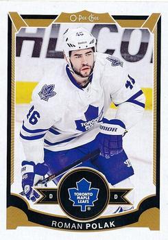 #141 Roman Polak - Toronto Maple Leafs - 2015-16 O-Pee-Chee Hockey