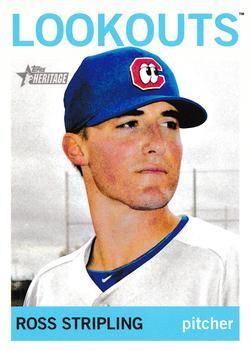 #141 Ross Stripling - Chattanooga Lookouts - 2013 Topps Heritage Minor League Baseball
