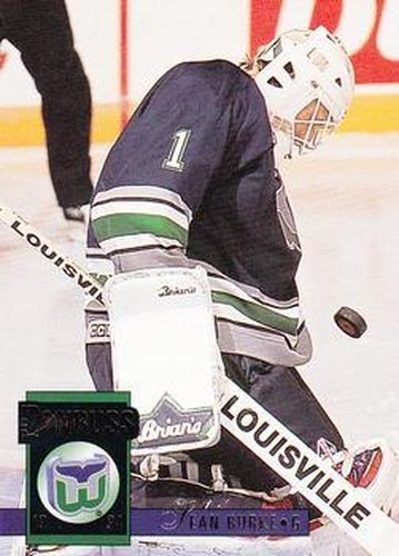 #141 Sean Burke - Hartford Whalers - 1993-94 Donruss Hockey