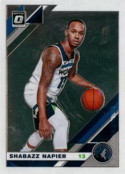 #141 Shabazz Napier - Minnesota Timberwolves - 2019-20 Donruss Optic Basketball