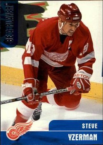 #141 Steve Yzerman - Detroit Red Wings - 1999-00 Be a Player Memorabilia Hockey
