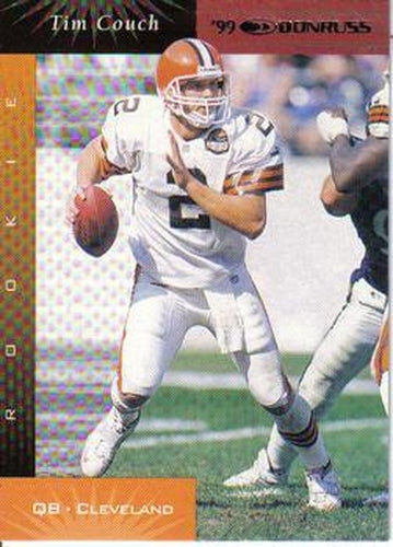 #141 Tim Couch - Cleveland Browns - 1999 Donruss Football