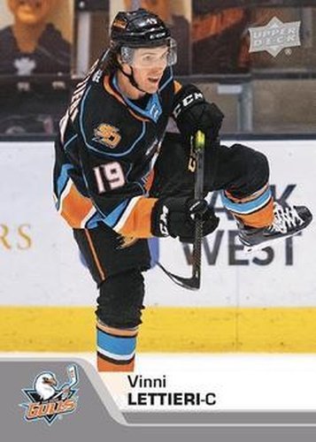 #141 Vinni Lettieri - San Diego Gulls - 2020-21 Upper Deck AHL Hockey