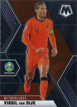 #141 Virgil van Dijk - Netherlands - 2021 Panini Mosaic UEFA EURO Soccer