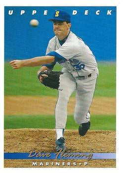 #141 Dave Fleming - Seattle Mariners - 1993 Upper Deck Baseball