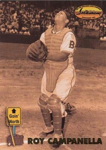 #141 Roy Campanella - Brooklyn Dodgers - 1993 Ted Williams Baseball