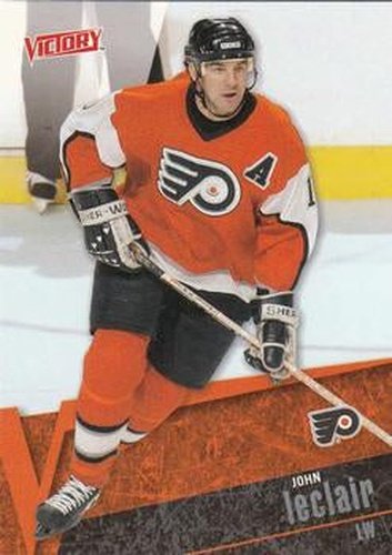 #141 John LeClair - Philadelphia Flyers - 2003-04 Upper Deck Victory Hockey
