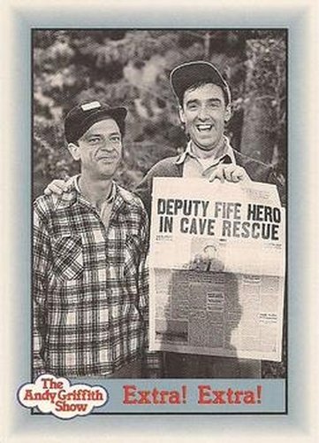 #141 Extra! Extra! - 1990-91 Pacific The Andy Griffith Show