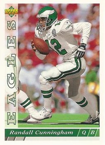 #141 Randall Cunningham - Philadelphia Eagles - 1993 Upper Deck Football