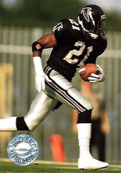 #141 Deion Sanders - Atlanta Falcons - 1991 Pro Set Platinum Football