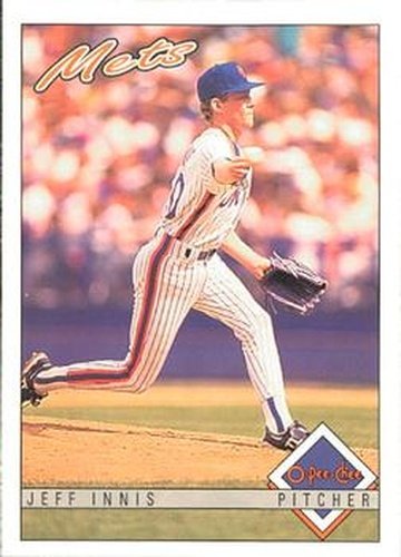 #141 Jeff Innis - New York Mets - 1993 O-Pee-Chee Baseball