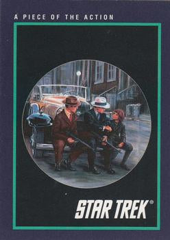 #141 A Piece of the Action - 1991 Impel Star Trek 25th Anniversary
