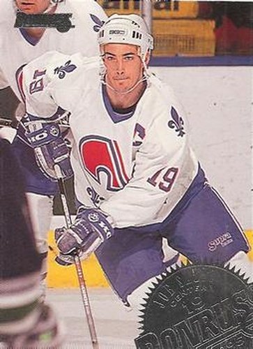 #141 Joe Sakic - Quebec Nordiques - 1994-95 Donruss Hockey