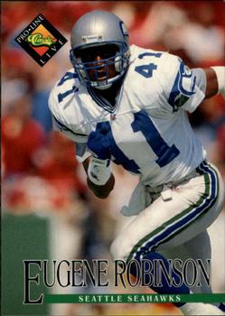 #141 Eugene Robinson - Seattle Seahawks - 1994 Pro Line Live Football