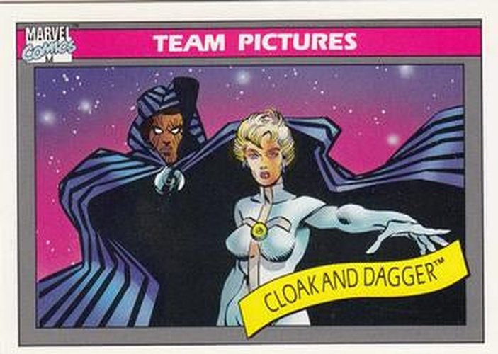 #141 Cloak and Dagger - 1990 Impel Marvel Universe