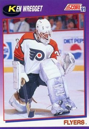 #141 Ken Wregget - Philadelphia Flyers - 1991-92 Score American Hockey