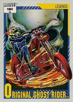 #142 Original Ghost Rider - 1991 Impel Marvel Universe Series II