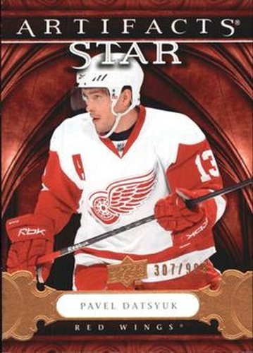#142 Pavel Datsyuk - Detroit Red Wings - 2009-10 Upper Deck Artifacts Hockey