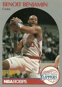 #142 Benoit Benjamin - Los Angeles Clippers - 1990-91 Hoops Basketball