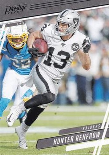 #142 Hunter Renfrow - Las Vegas Raiders - 2020 Panini Prestige Football