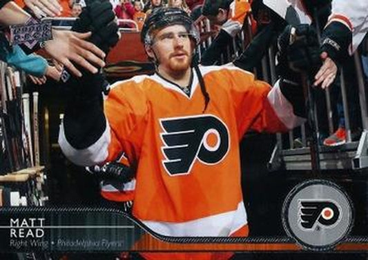 #142 Matt Read - Philadelphia Flyers - 2014-15 Upper Deck Hockey