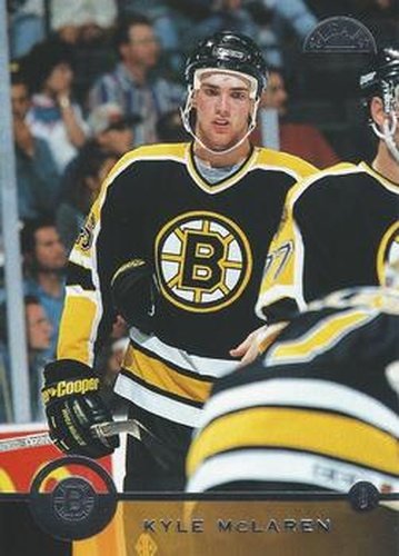 #142 Kyle McLaren - Boston Bruins - 1996-97 Leaf Hockey