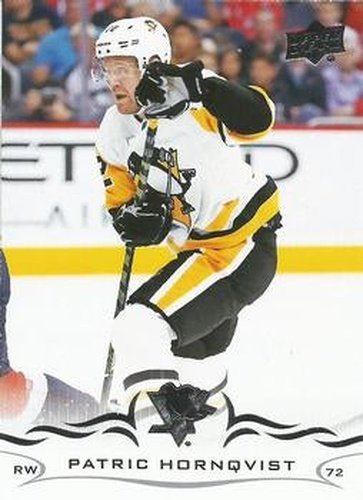 #142 Patric Hornqvist - Pittsburgh Penguins - 2018-19 Upper Deck Hockey