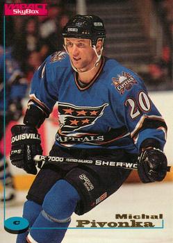 #142 Michal Pivonka - Washington Capitals - 1996-97 SkyBox Impact Hockey