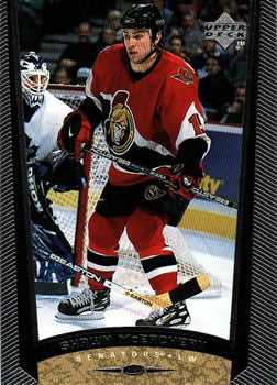 #142 Shawn McEachern - Ottawa Senators - 1998-99 Upper Deck Hockey