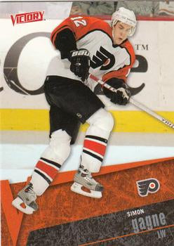 #142 Simon Gagne - Philadelphia Flyers - 2003-04 Upper Deck Victory Hockey