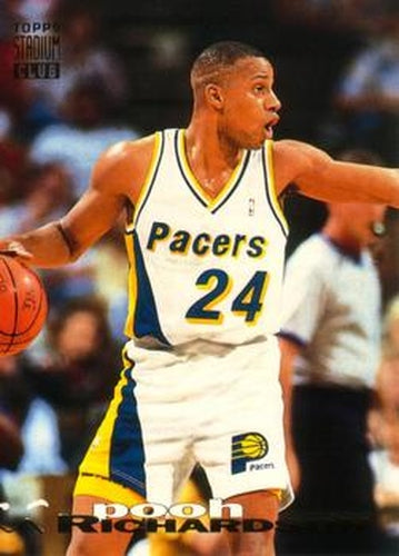 #142 Pooh Richardson - Indiana Pacers - 1993-94 Stadium Club Basketball