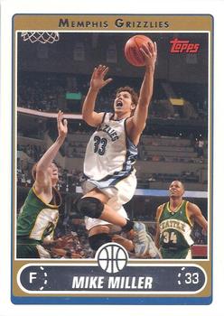 #142 Mike Miller - Memphis Grizzlies - 2006-07 Topps Basketball