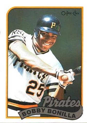 #142 Bobby Bonilla - Pittsburgh Pirates - 1989 O-Pee-Chee Baseball