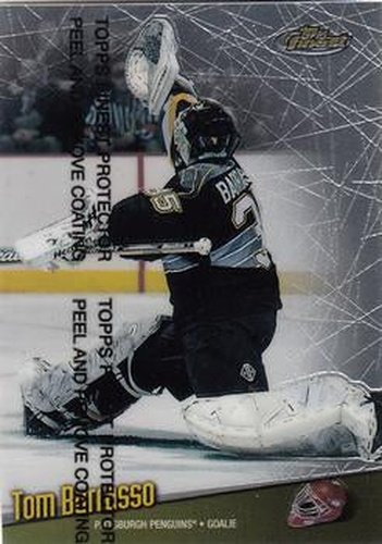 #142 Tom Barrasso - Pittsburgh Penguins - 1998-99 Finest Hockey
