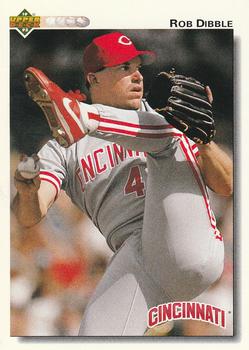 #142 Rob Dibble - Cincinnati Reds - 1992 Upper Deck Baseball