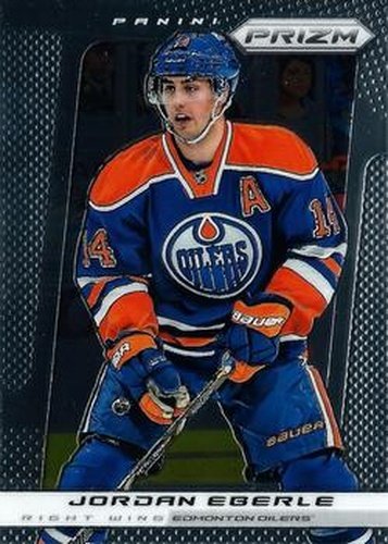 #142 Jordan Eberle - Edmonton Oilers - 2013-14 Panini Prizm Hockey