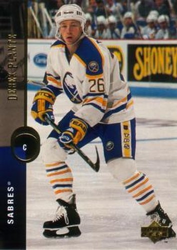 #142 Derek Plante - Buffalo Sabres - 1994-95 Upper Deck Hockey