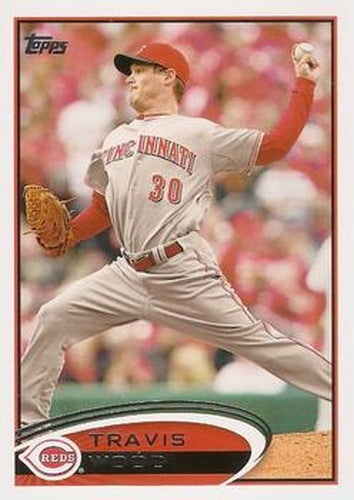 #142 Travis Wood - Cincinnati Reds - 2012 Topps Baseball