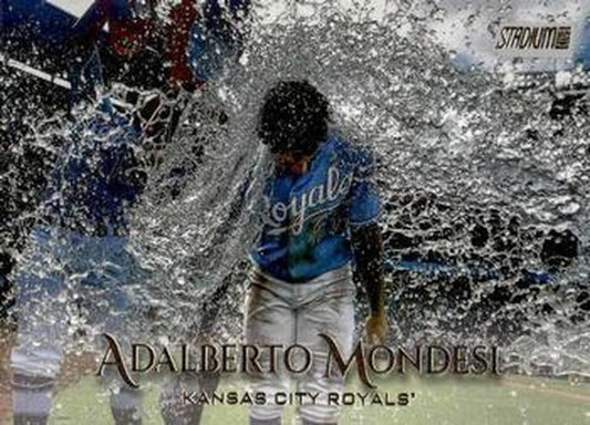 #142 Adalberto Mondesi - Kansas City Royals - 2019 Stadium Club Baseball