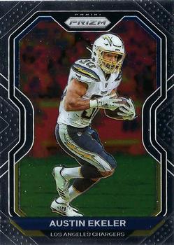 #142 Austin Ekeler - Los Angeles Chargers - 2020 Panini Prizm Football