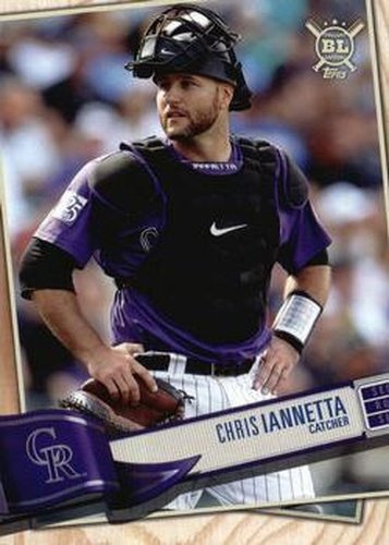 #142 Chris Iannetta - Colorado Rockies - 2019 Topps Big League Baseball