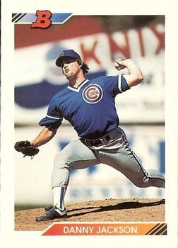 #142 Danny Jackson - Chicago Cubs - 1992 Bowman Baseball